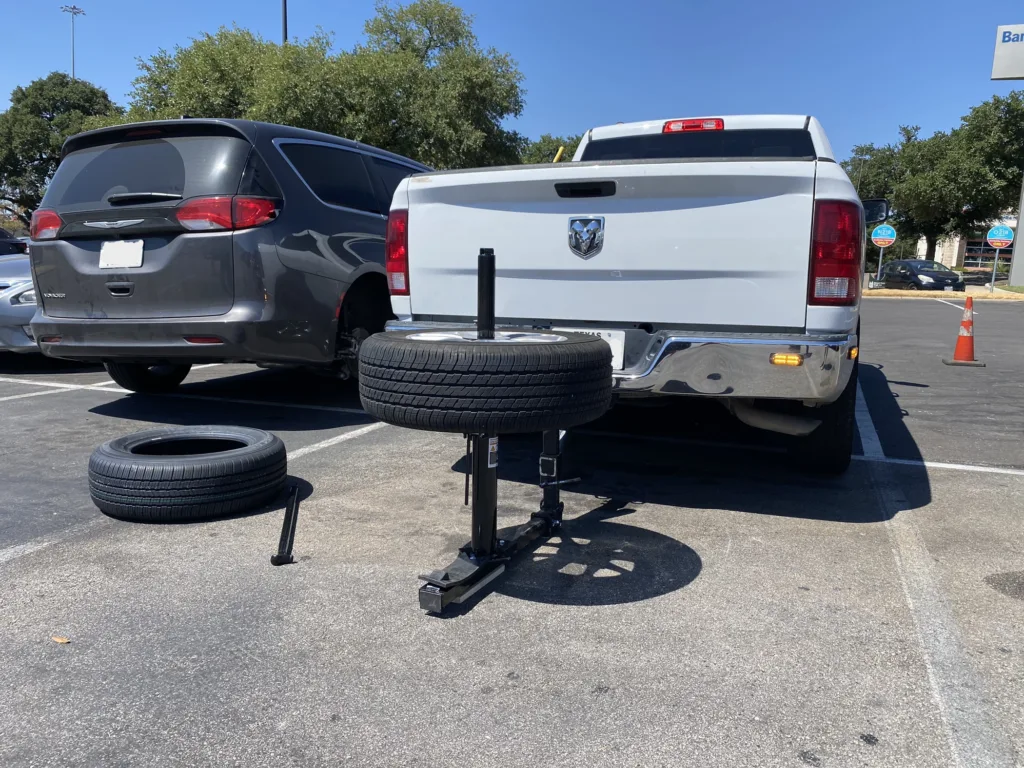 Flat Tire Change Georgetown TX